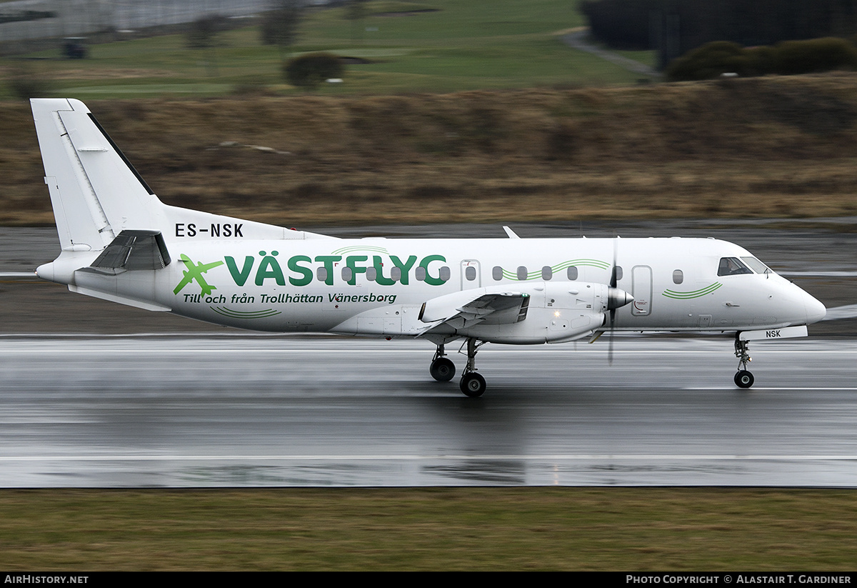 Aircraft Photo of ES-NSK | Saab 340B | Västflyg | AirHistory.net #677848