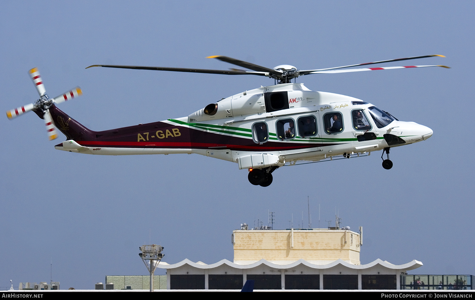 Aircraft Photo of A7-GAB | AgustaWestland AW-189 | Gulf Helicopters | AirHistory.net #677854