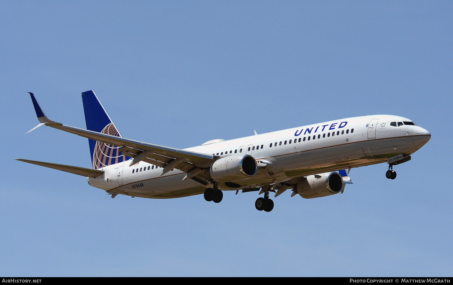 Aircraft Photo of N78438 | Boeing 737-924/ER | United Airlines | AirHistory.net #677860
