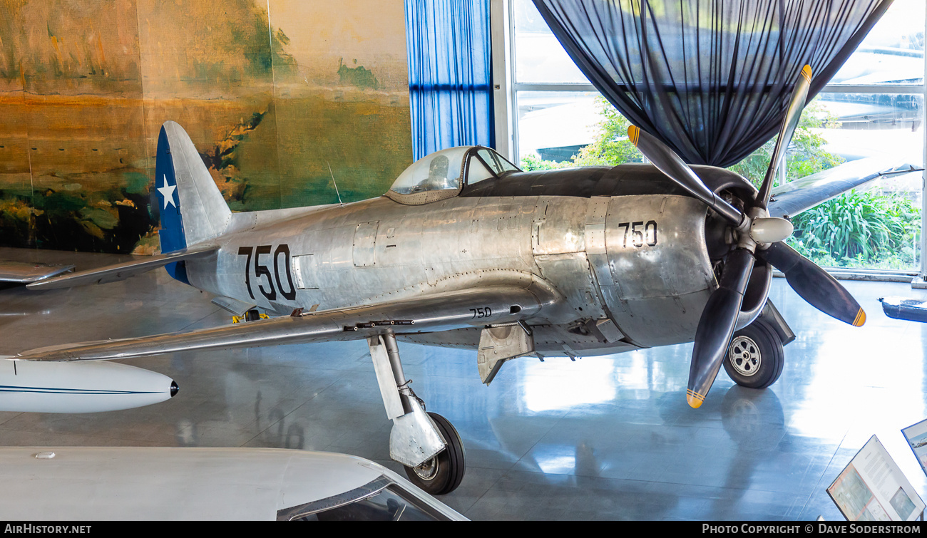 Aircraft Photo of 750 | Republic P-47D Thunderbolt | Chile - Air Force | AirHistory.net #677865