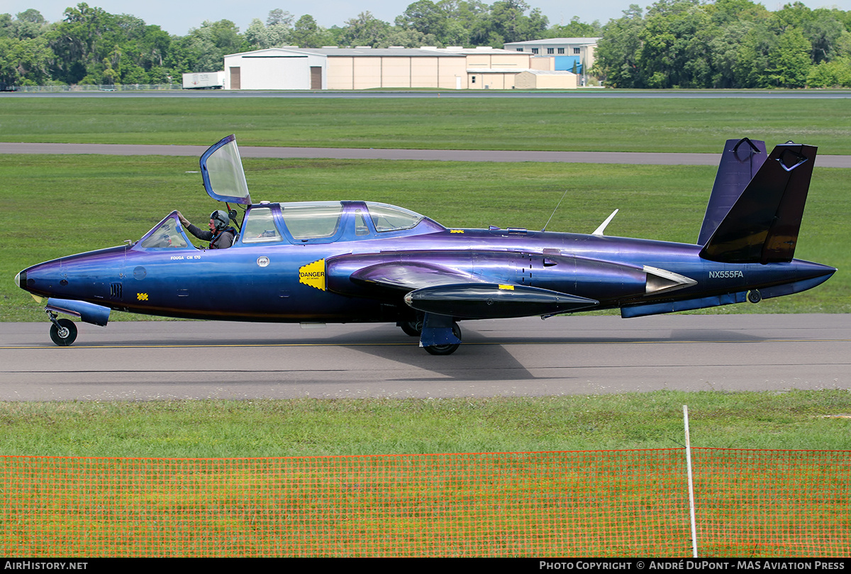 Aircraft Photo of N555FA / NX555FA | Fouga CM-170R Magister | AirHistory.net #677870