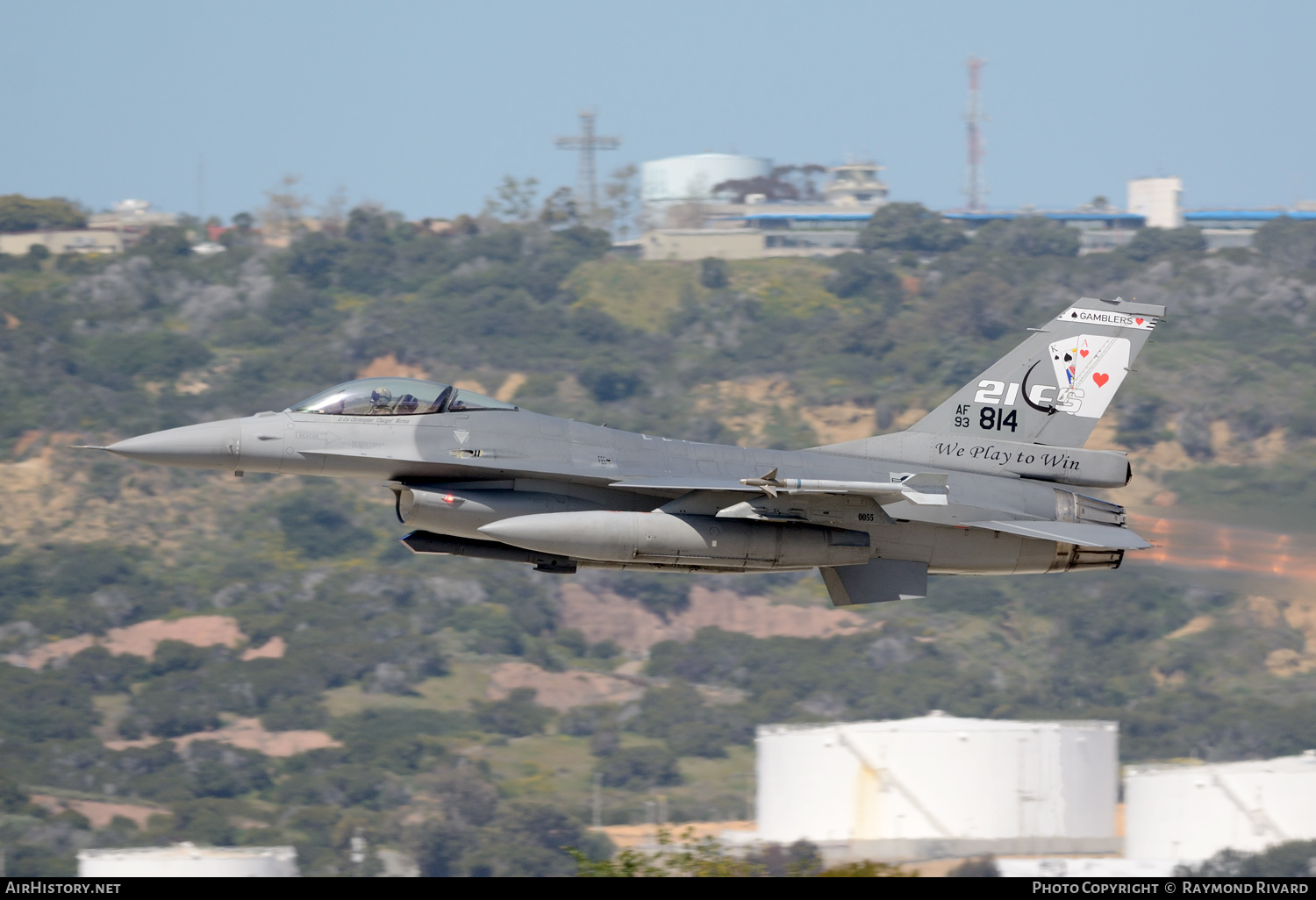 Aircraft Photo of 93-0814 | Lockheed Martin F-16A-72V Fighting Falcon | USA - Air Force | AirHistory.net #677879