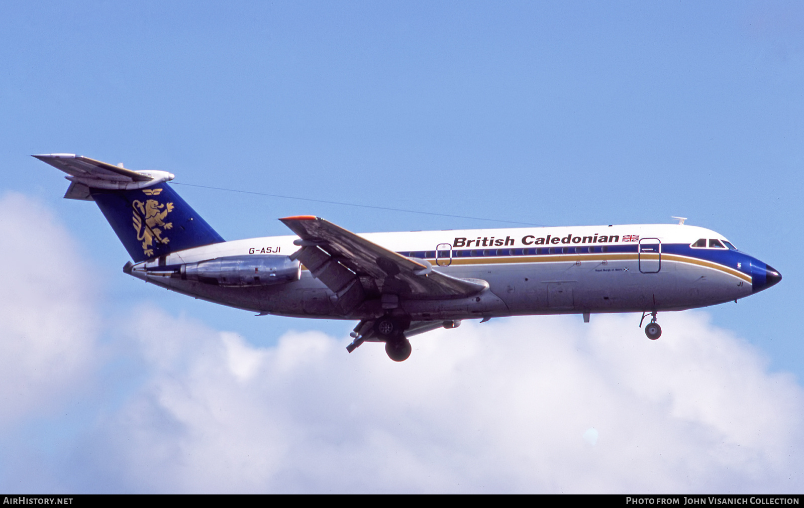 Aircraft Photo of G-ASJI | BAC 111-201AC One-Eleven | British Caledonian Airways | AirHistory.net #677895