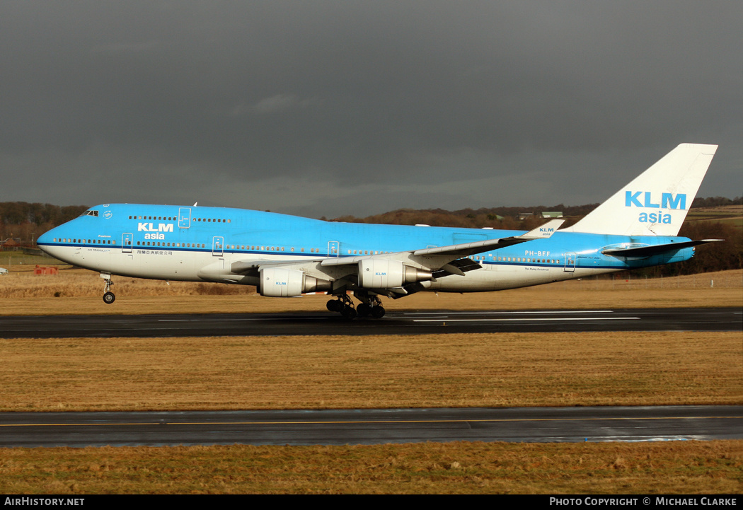 Aircraft Photo of PH-BFF | Boeing 747-406M | KLM Asia | AirHistory.net #677897