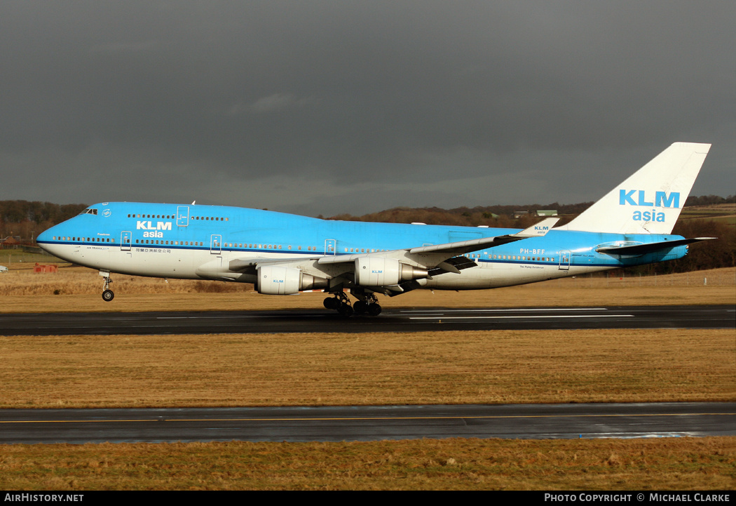 Aircraft Photo of PH-BFF | Boeing 747-406M | KLM Asia | AirHistory.net #677897
