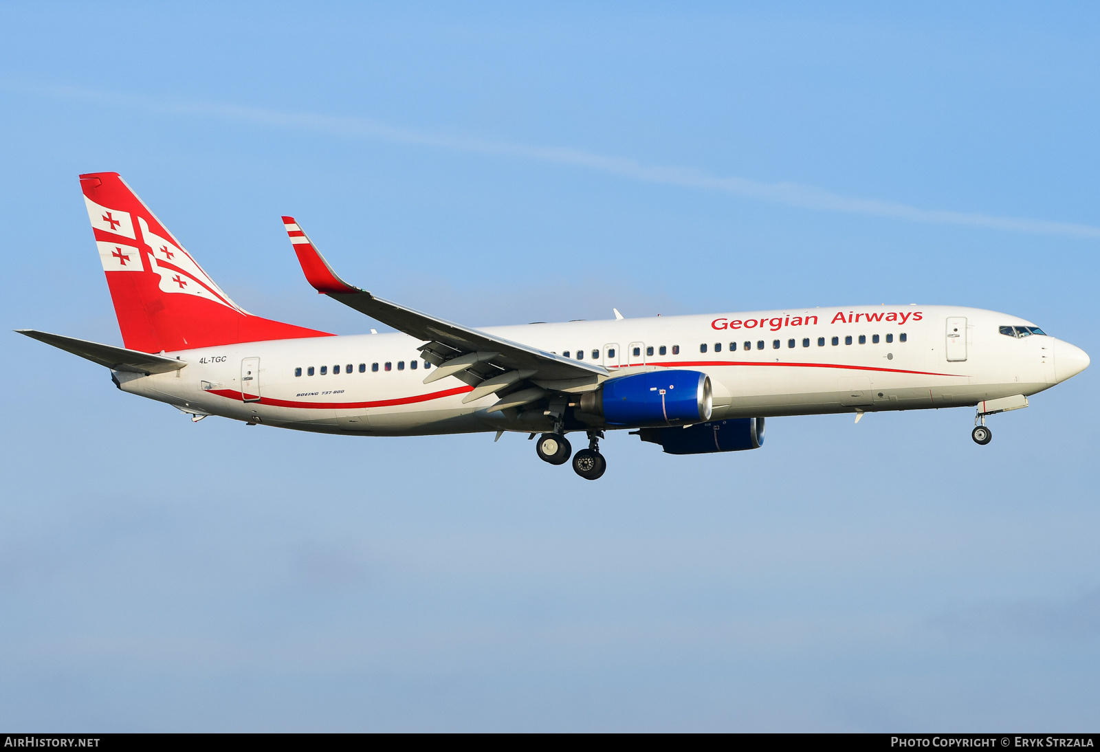 Aircraft Photo of 4L-TGC | Boeing 737-8FH | Georgian Airways | AirHistory.net #677924