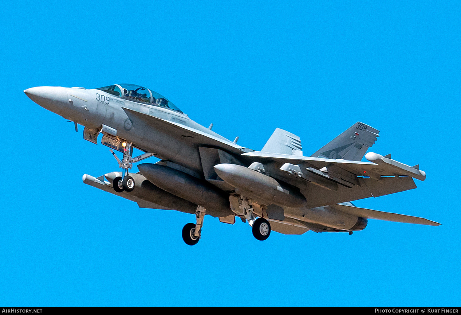 Aircraft Photo of A46-309 | Boeing EA-18G Growler | Australia - Air Force | AirHistory.net #677932