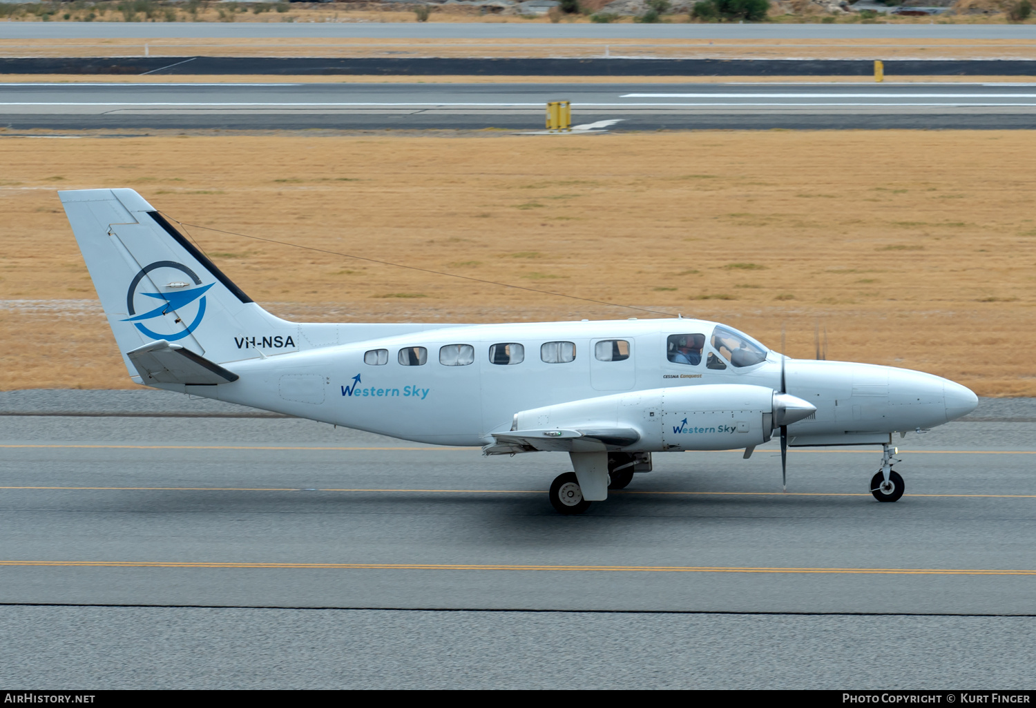 Aircraft Photo of VH-NSA | Cessna 441 Conquest | Western Sky Australia | AirHistory.net #677939