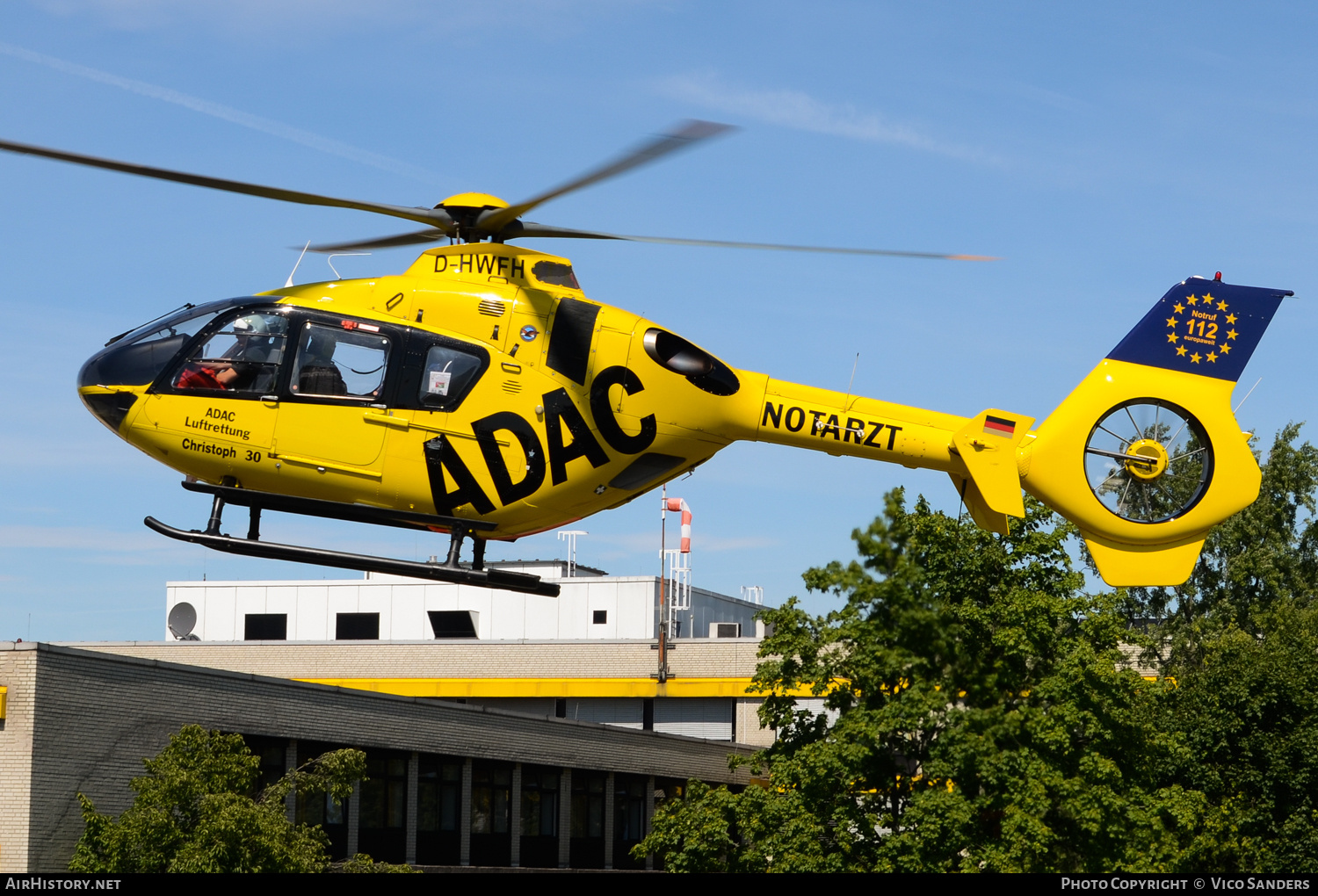 Aircraft Photo of D-HWFH | Eurocopter EC-135P-2 | ADAC Luftrettung | AirHistory.net #677944