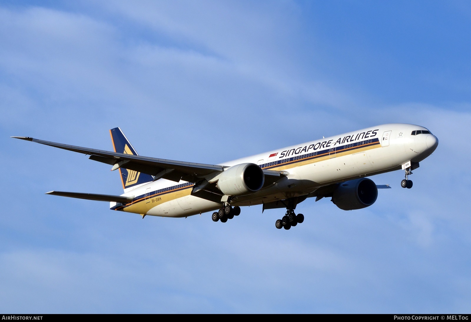 Aircraft Photo of 9V-SWH | Boeing 777-312/ER | Singapore Airlines | AirHistory.net #677945