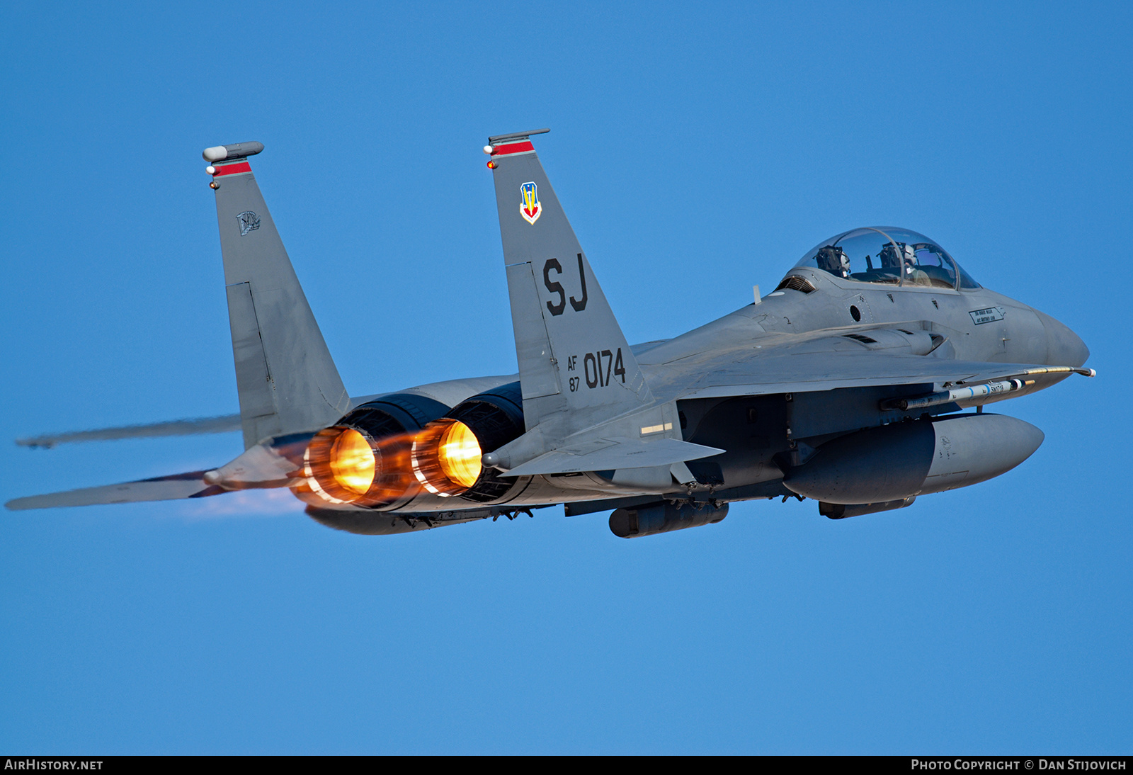 Aircraft Photo of 87-0174 / AF87-174 | Boeing F-15E Strike Eagle | USA - Air Force | AirHistory.net #677952