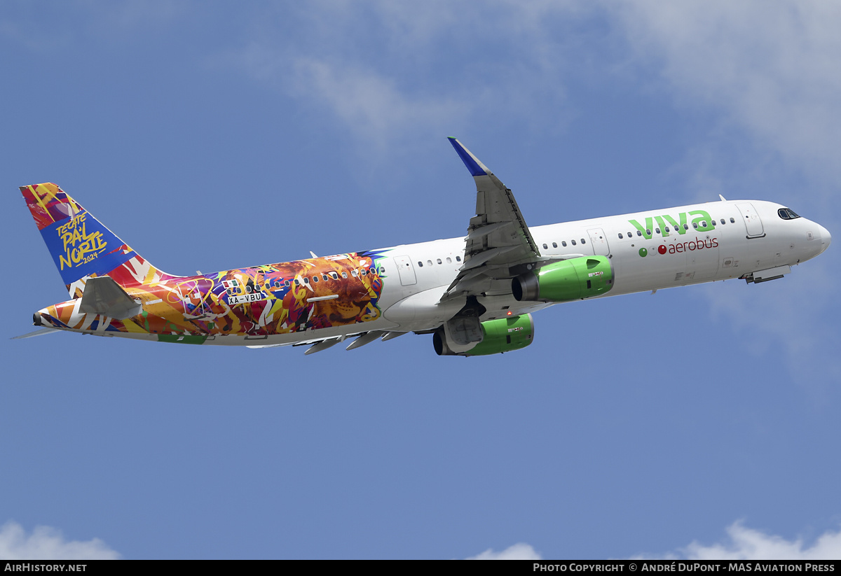 Aircraft Photo of XA-VBU | Airbus A321-231 | Viva Aerobús | AirHistory.net #677967