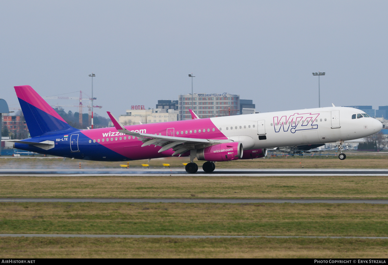 Aircraft Photo of HA-LTE | Airbus A321-231 | Wizz Air | AirHistory.net #677981