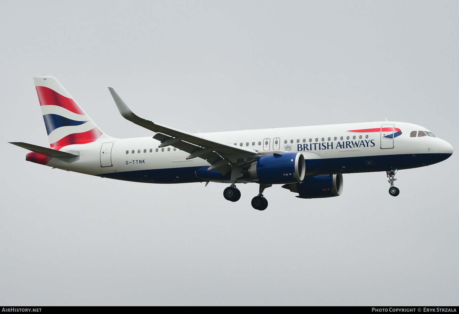 Aircraft Photo of G-TTNK | Airbus A320-251N | British Airways | AirHistory.net #677984