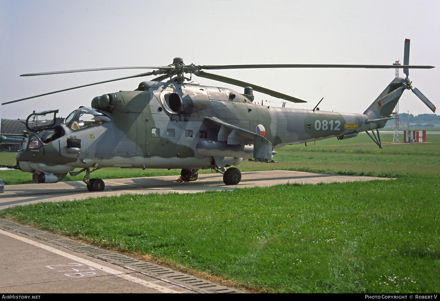 Aircraft Photo of 0812 | Mil Mi-24V | Czechia - Air Force | AirHistory.net #677996