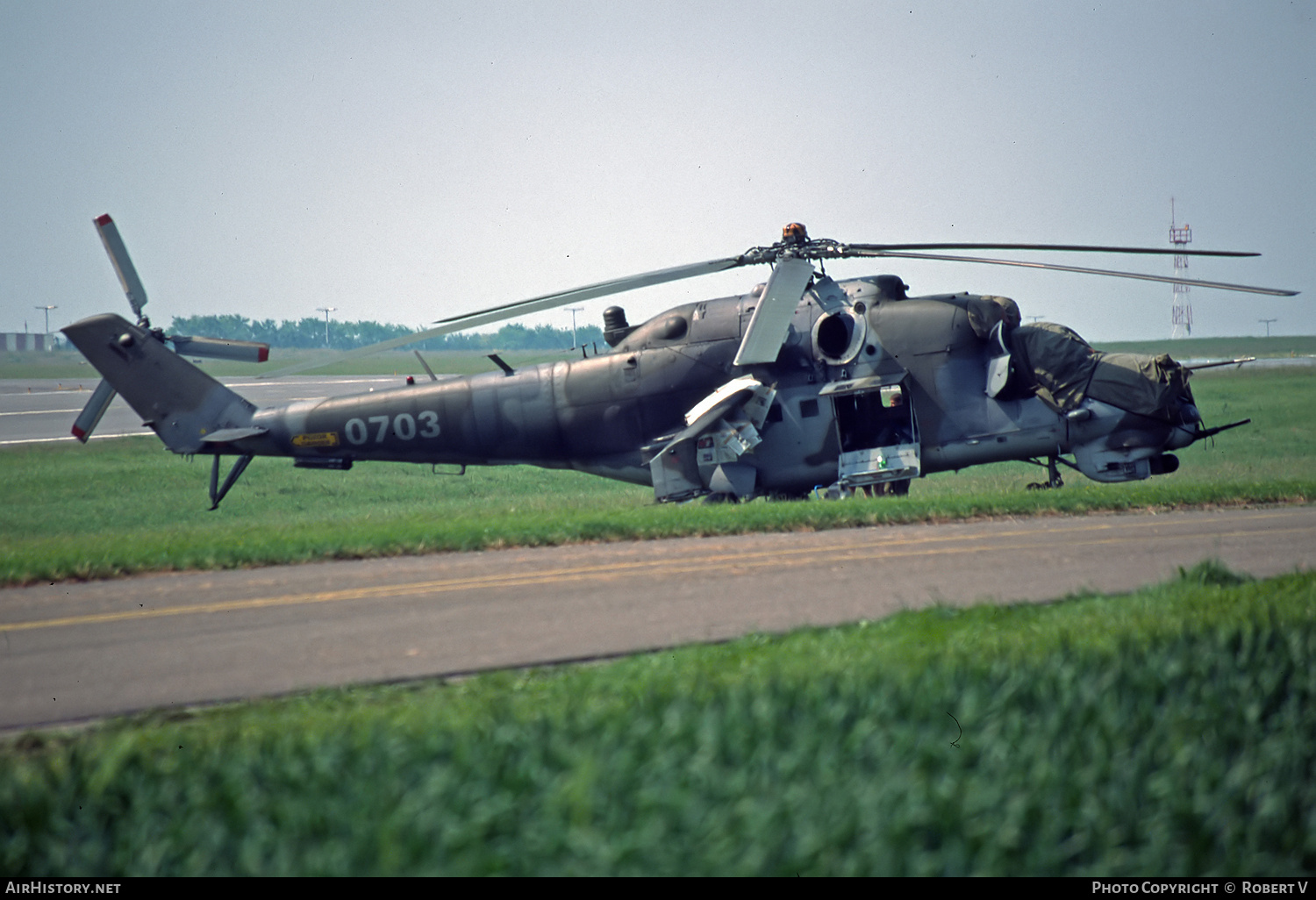 Aircraft Photo of 0703 | Mil Mi-24V | Czechia - Air Force | AirHistory.net #677998