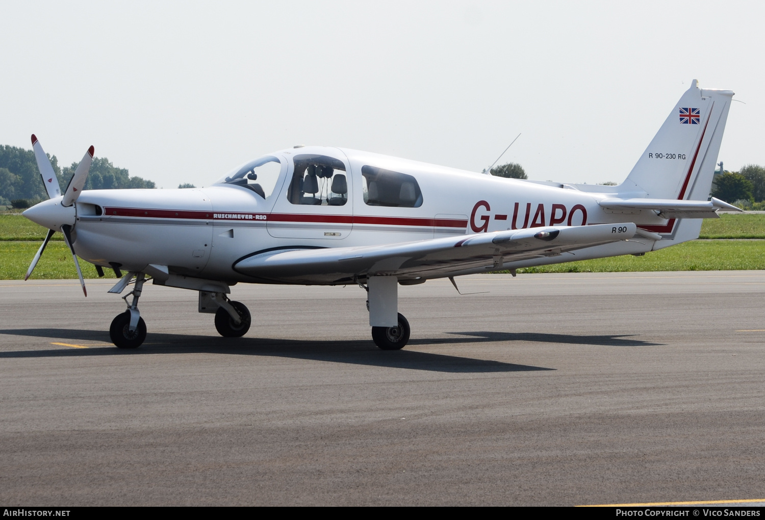 Aircraft Photo of G-UAPO | Ruschmeyer R90-230RG | AirHistory.net #678009