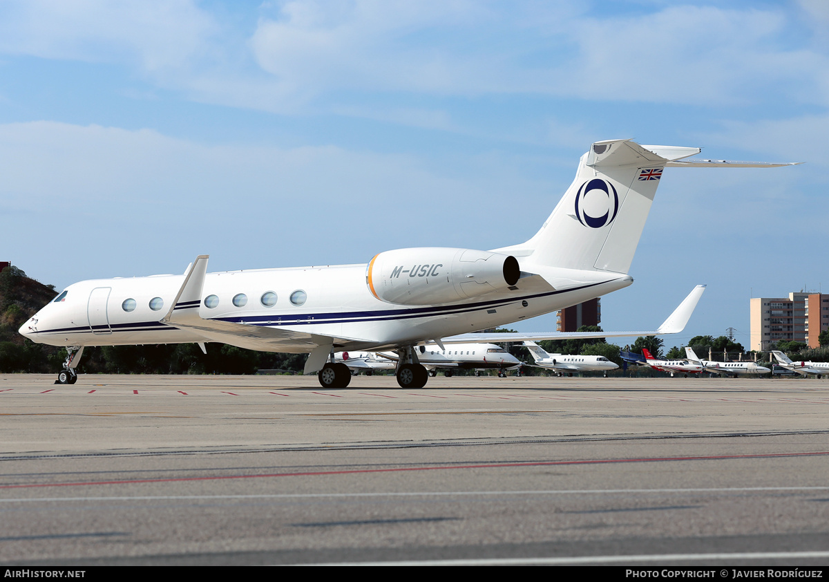 Aircraft Photo of M-USIC | Gulfstream Aerospace G-V-SP Gulfstream G550 | AirHistory.net #678026