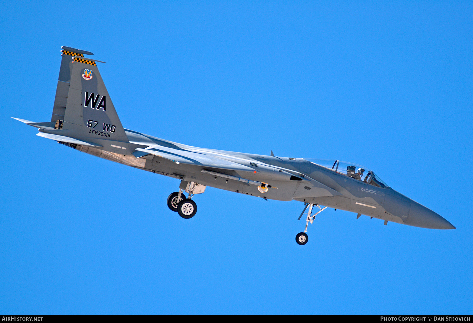 Aircraft Photo of 83-0019 | McDonnell Douglas F-15C Eagle | USA - Air Force | AirHistory.net #678028