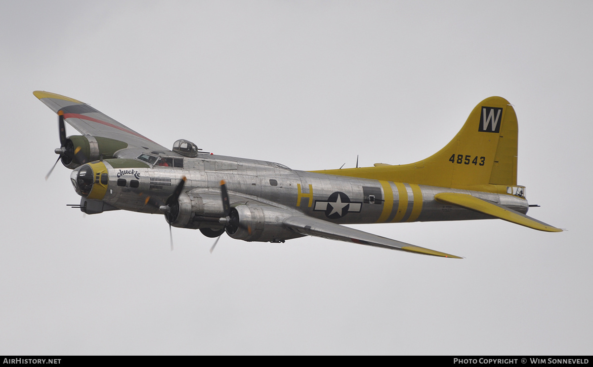 Aircraft Photo of N3701G / NL3701G / 48543 | Boeing B-17G Flying Fortress | USA - Air Force | AirHistory.net #678043