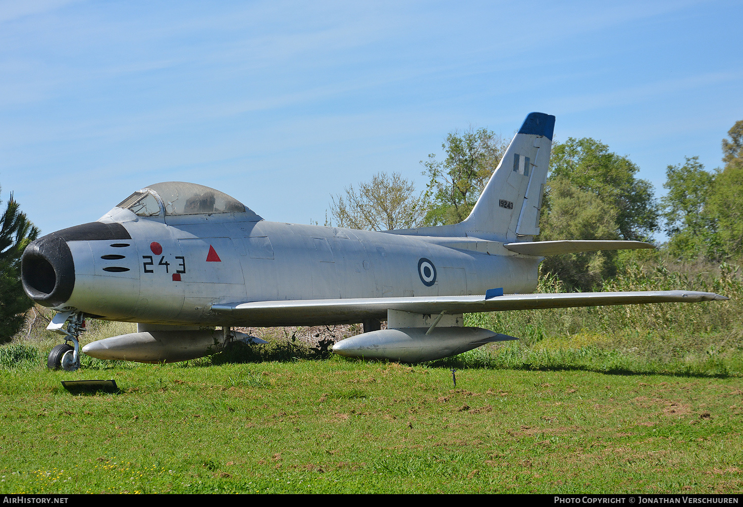 Aircraft Photo of 19243 | Canadair CL-13 Sabre 2 | Greece - Air Force | AirHistory.net #678055