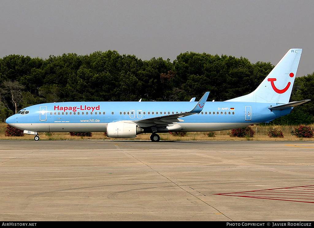 Aircraft Photo of D-AHFI | Boeing 737-8K5 | Hapag-Lloyd | AirHistory.net #678063