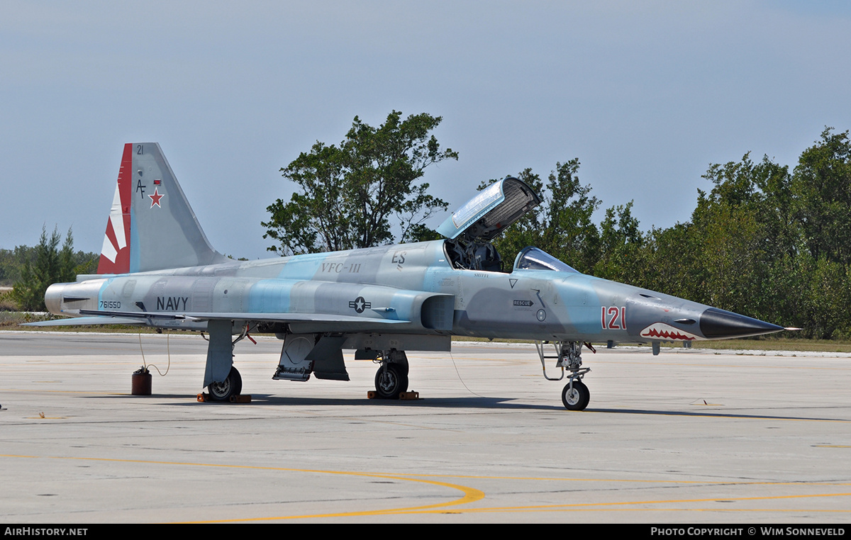 Aircraft Photo of 761550 | Northrop F-5N Tiger II | USA - Navy | AirHistory.net #678070