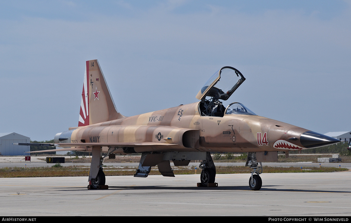 Aircraft Photo of 761575 | Northrop F-5N Tiger II | USA - Navy | AirHistory.net #678073