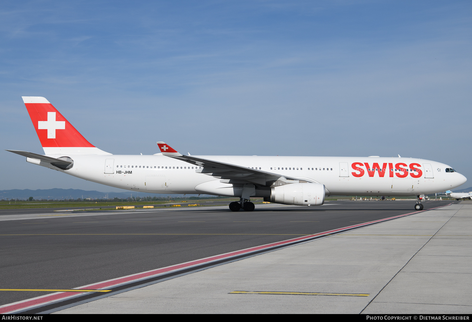 Aircraft Photo of HB-JHM | Airbus A330-343 | Swiss International Air Lines | AirHistory.net #678083