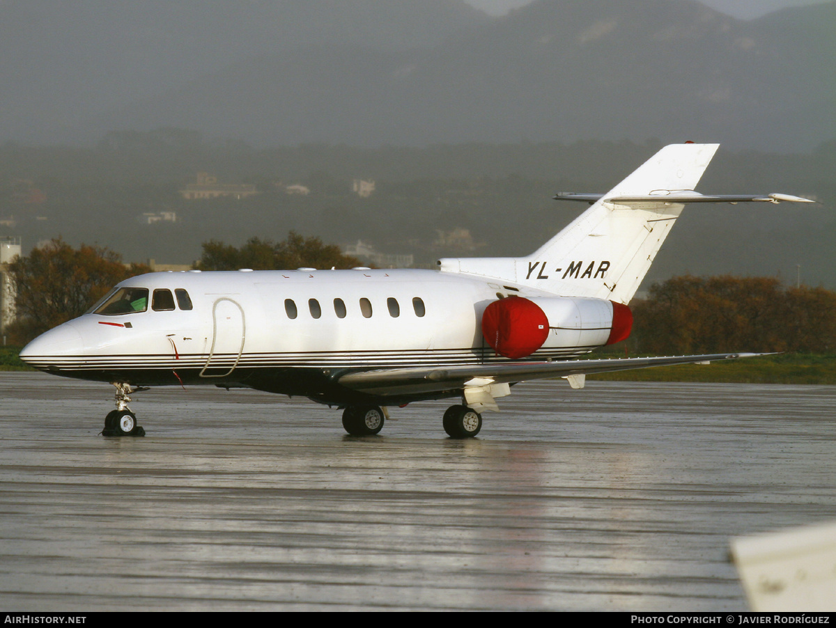 Aircraft Photo of YL-MAR | Raytheon Hawker 800XP | AirHistory.net #678090