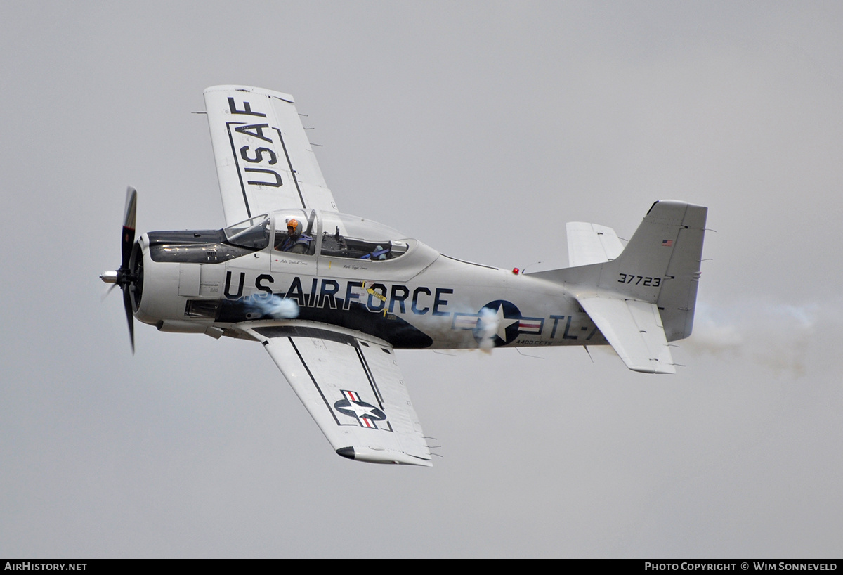 Aircraft Photo of N2155F / 37723 | North American T-28B Trojan | USA - Air Force | AirHistory.net #678095