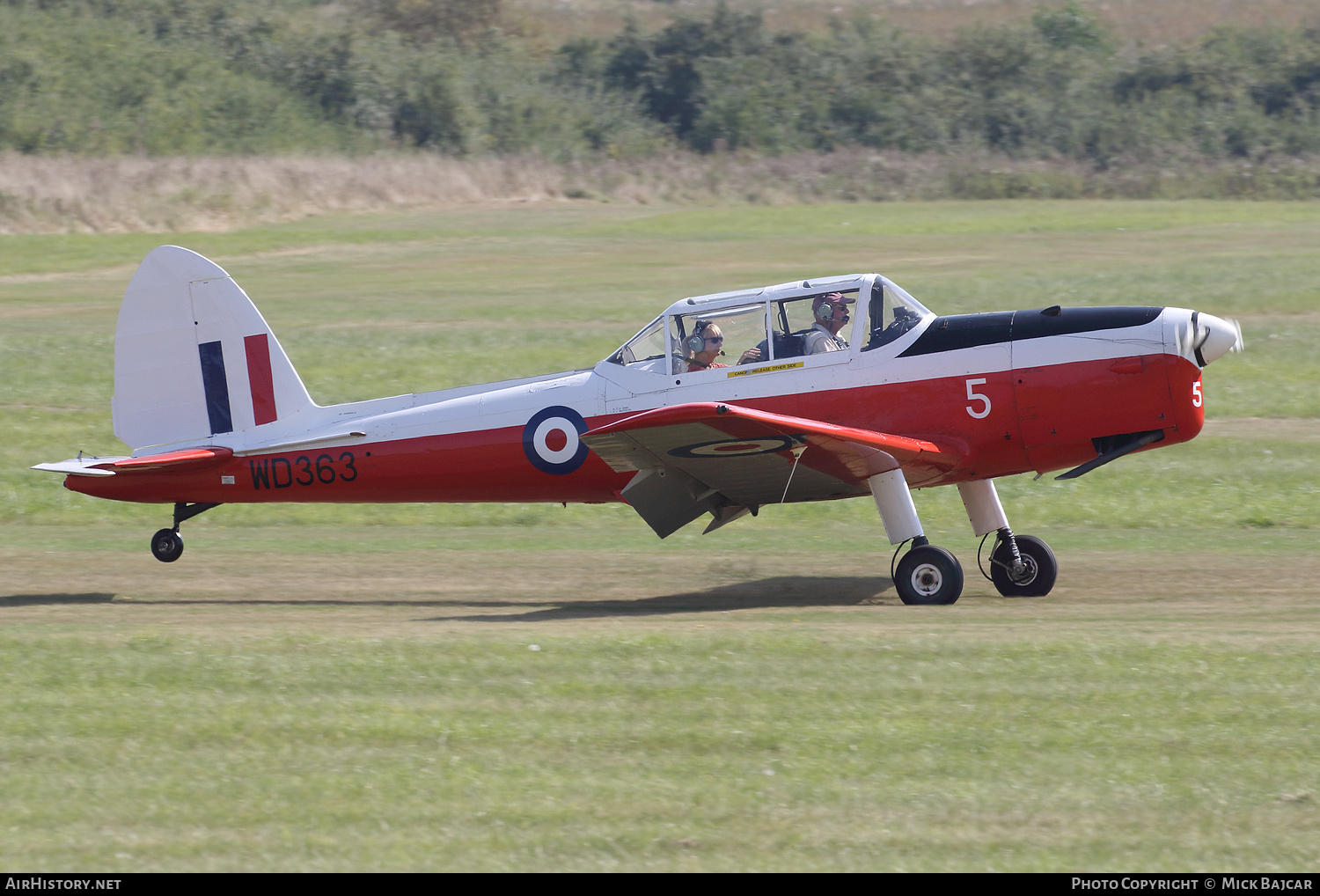 Aircraft Photo of G-BCIH / WD363 | De Havilland DHC-1 Chipmunk Mk22 | UK - Air Force | AirHistory.net #678105