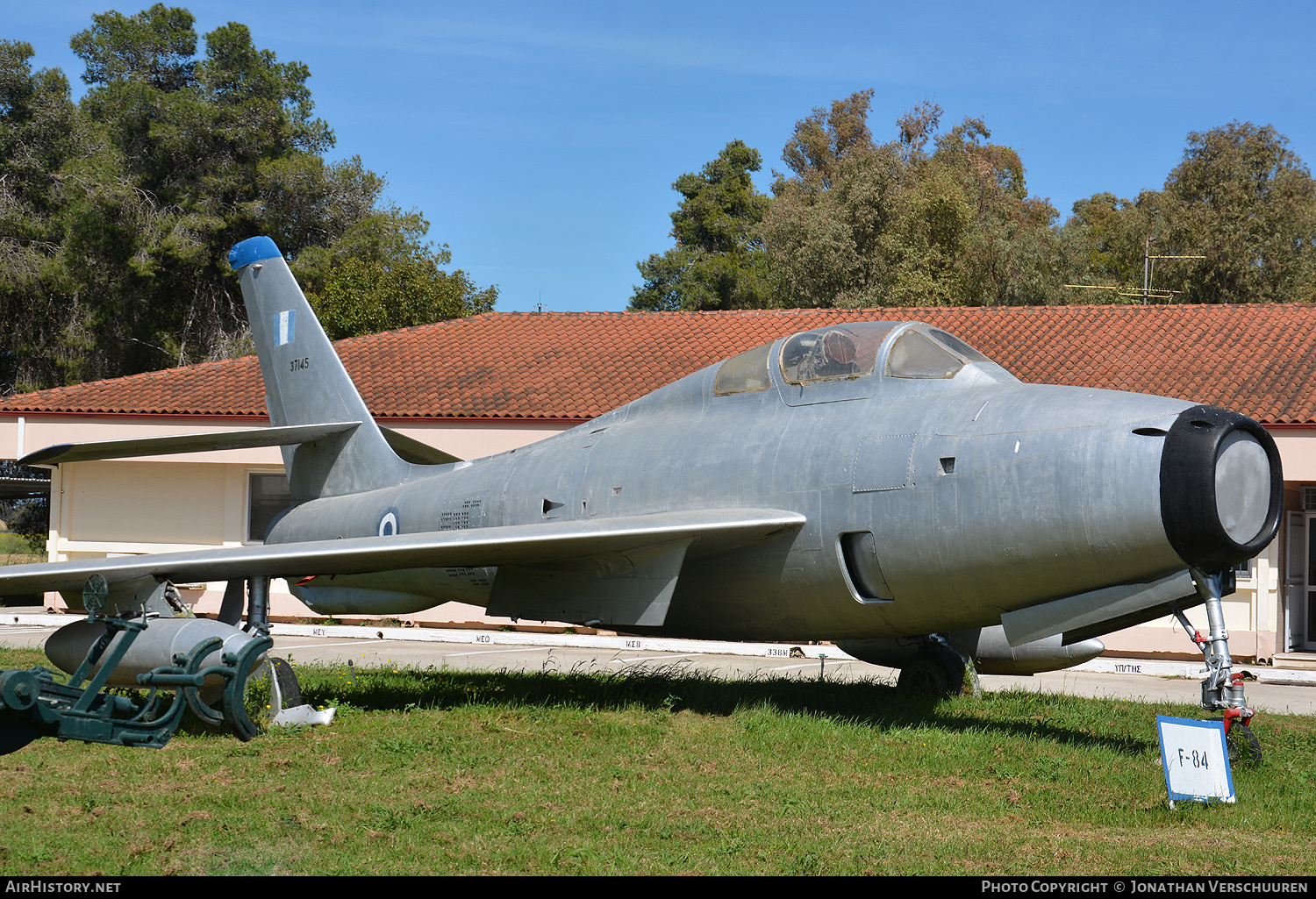 Aircraft Photo of 37145 | Republic F-84F Thunderstreak | Greece - Air Force | AirHistory.net #678114