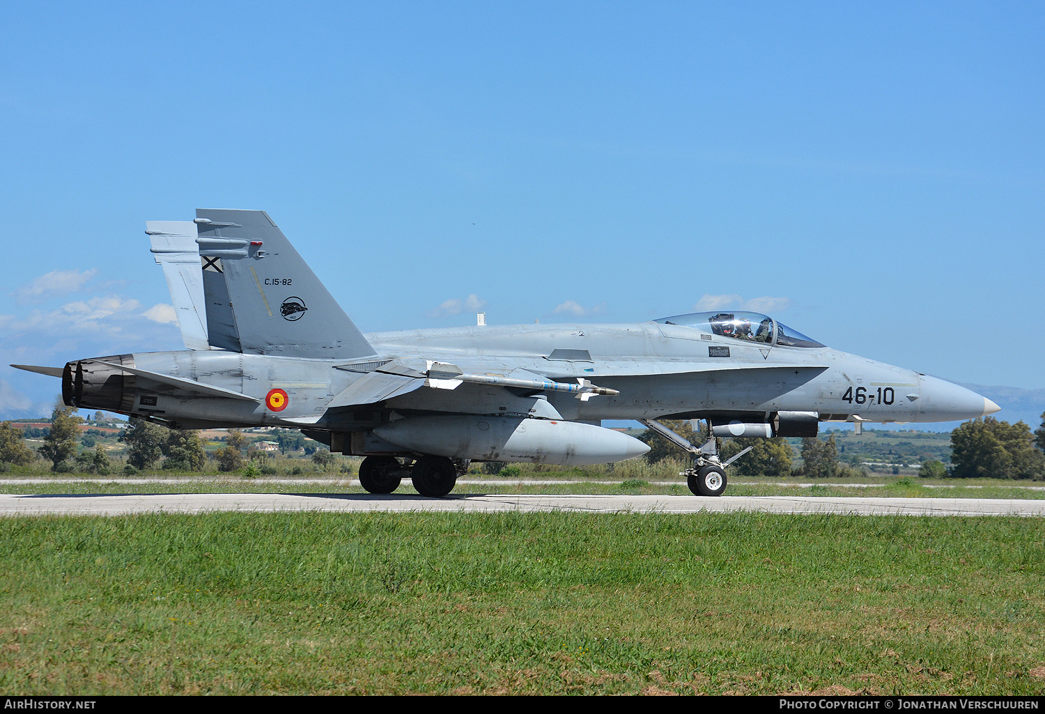 Aircraft Photo of C.15-82 | McDonnell Douglas F/A-18A+ Hornet | Spain - Air Force | AirHistory.net #678128