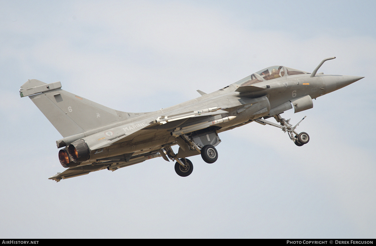 Aircraft Photo of 6 | Dassault Rafale M | France - Navy | AirHistory.net #678155