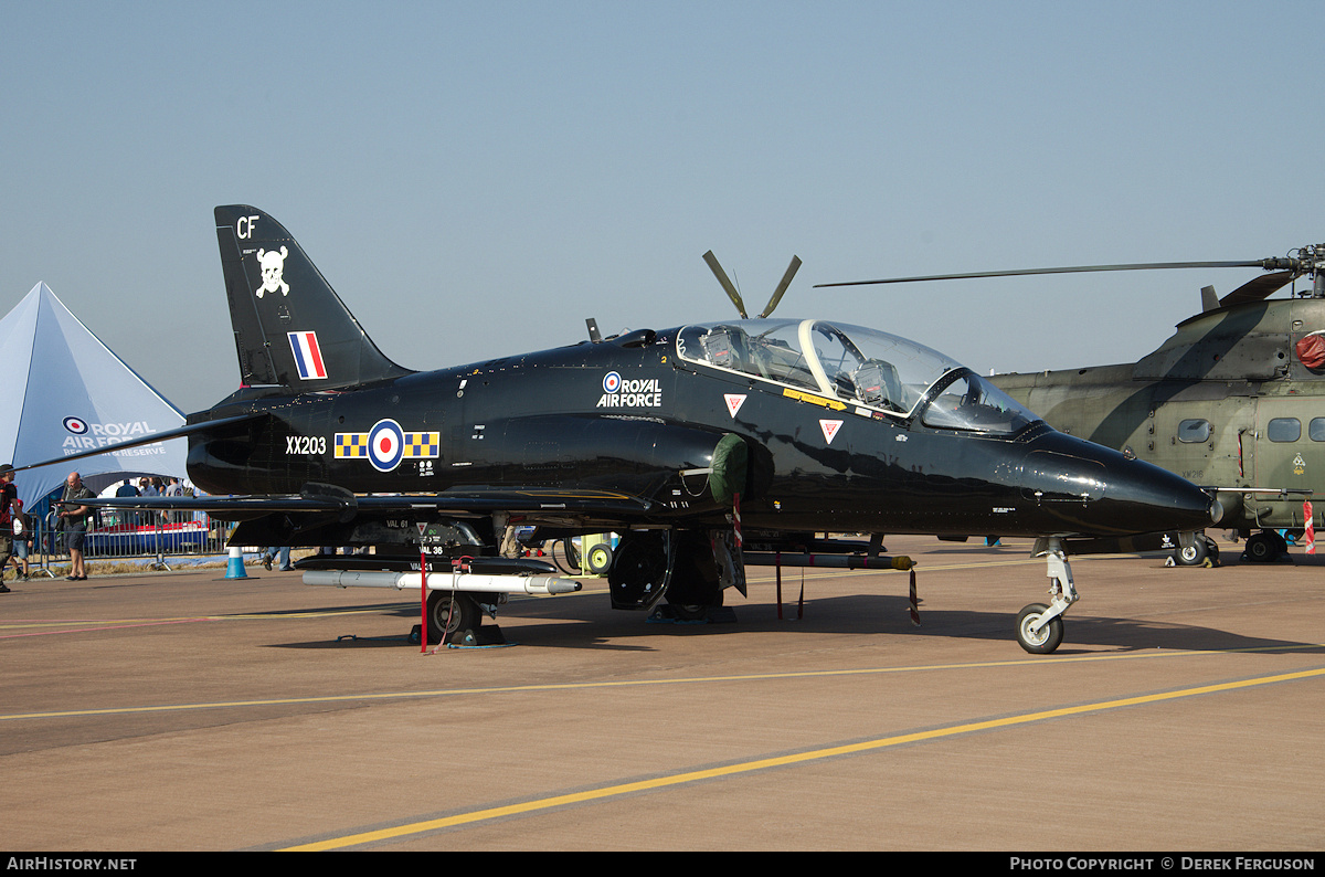 Aircraft Photo of XX203 | British Aerospace Hawk T1A | UK - Air Force | AirHistory.net #678161