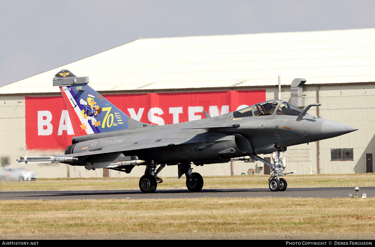 Aircraft Photo of 5 | Dassault Rafale M | France - Navy | AirHistory.net #678169