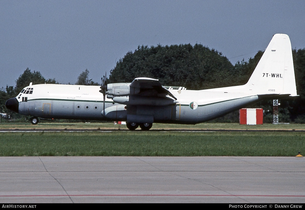 Aircraft Photo of 7T-WHL / 4989 | Lockheed C-130H-30 Hercules (L-382) | Algeria - Air Force | AirHistory.net #678178