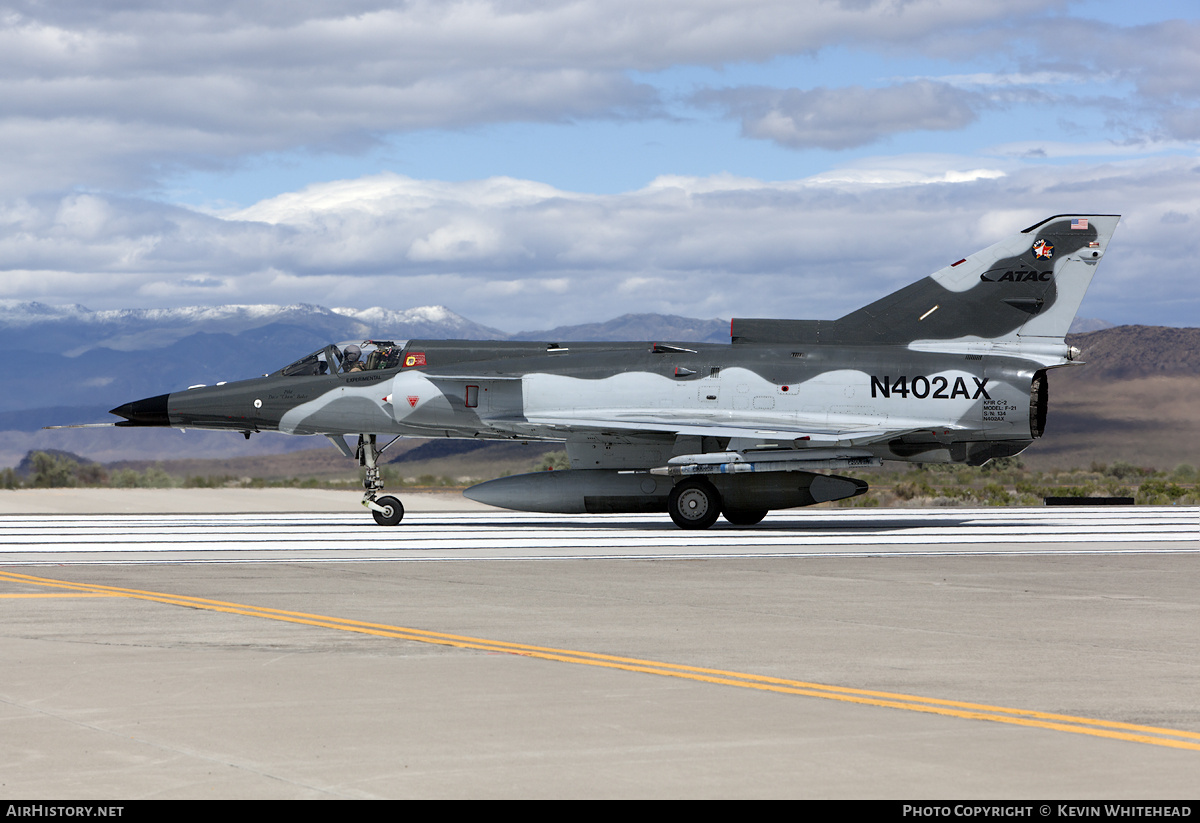 Aircraft Photo of N402AX | Israel Aircraft Industries Kfir C2 | ATAC - Airborne Tactical Advantage Company | AirHistory.net #678181