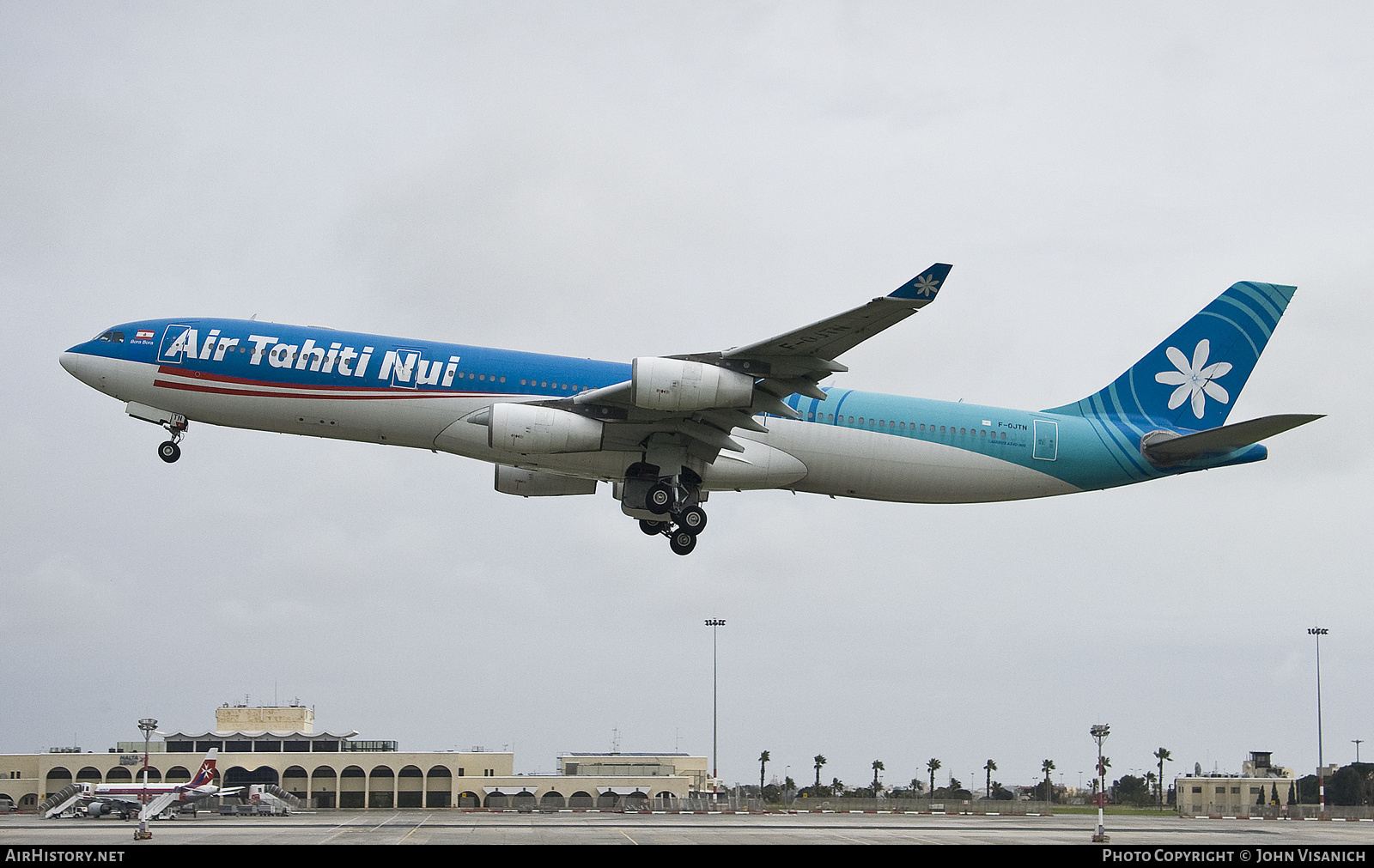 Aircraft Photo of F-OJTN | Airbus A340-313X | Air Tahiti Nui | AirHistory.net #678200