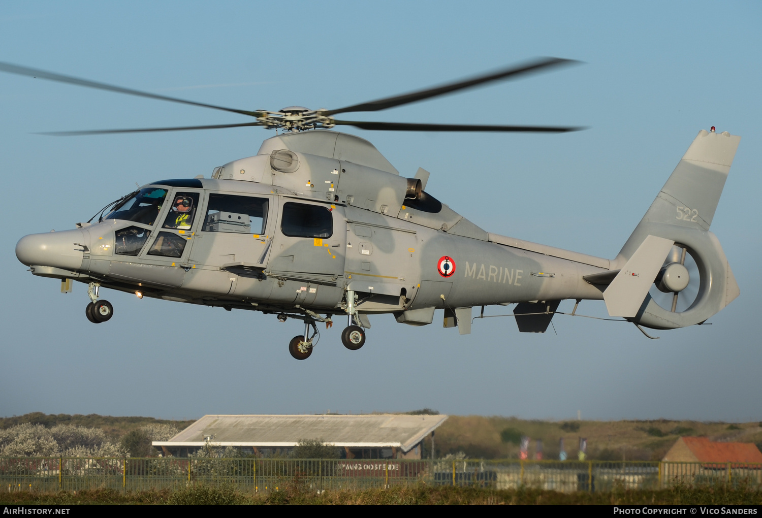 Aircraft Photo of 522 | Eurocopter AS-565AA Panther | France - Navy | AirHistory.net #678204