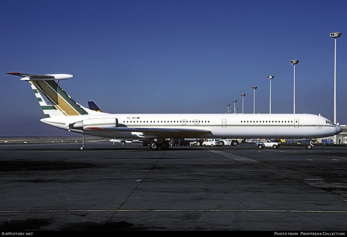 Aircraft Photo of TL-ABW | Ilyushin Il-62M | AirHistory.net #678213