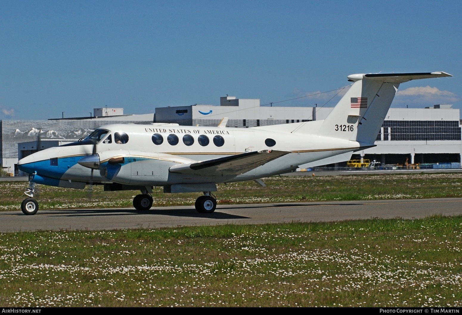 Aircraft Photo of 73-1216 / 31216 | Beech C-12C Huron | USA - Air Force | AirHistory.net #678215