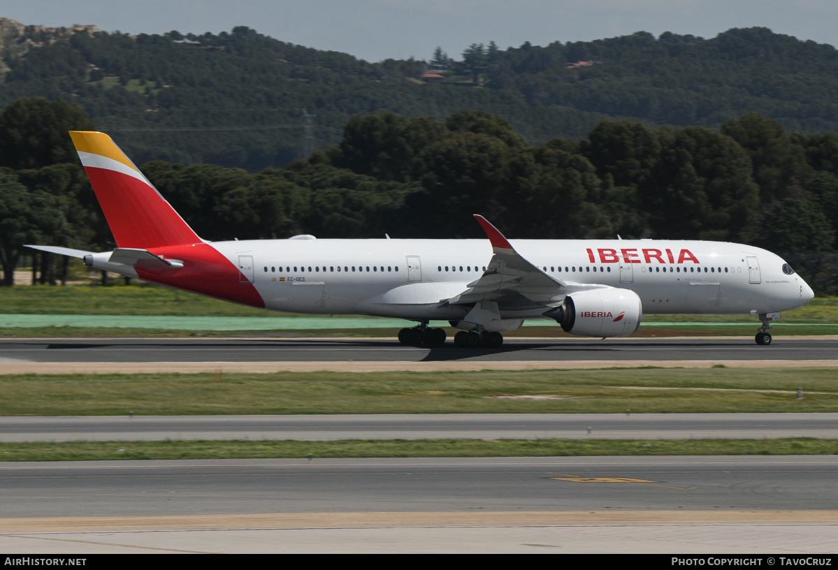 Aircraft Photo of EC-OES | Airbus A350-941 | Iberia | AirHistory.net #678216