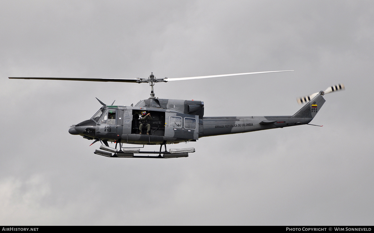 Aircraft Photo of ARC212 | Bell 212 Twin Two-Twelve | Colombia - Navy | AirHistory.net #678232