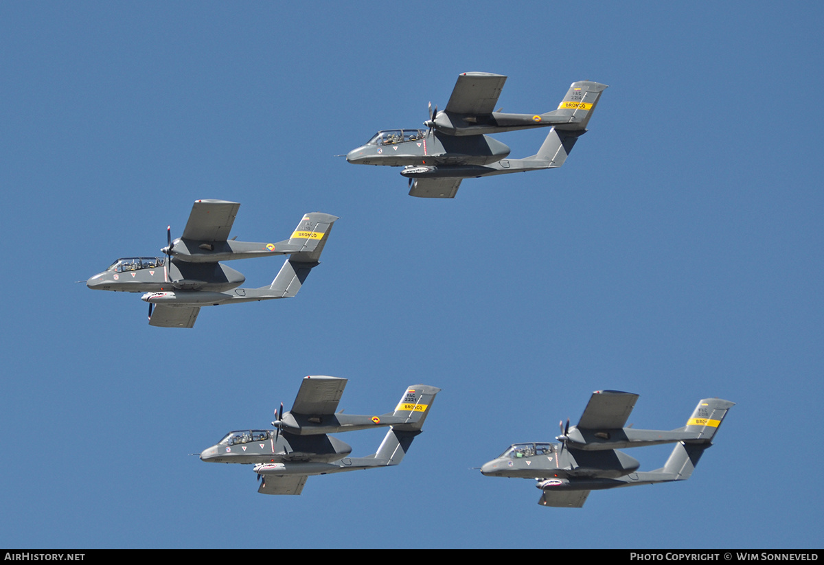 Aircraft Photo of FAC2210 | North American Rockwell OV-10A Bronco | Colombia - Air Force | AirHistory.net #678233