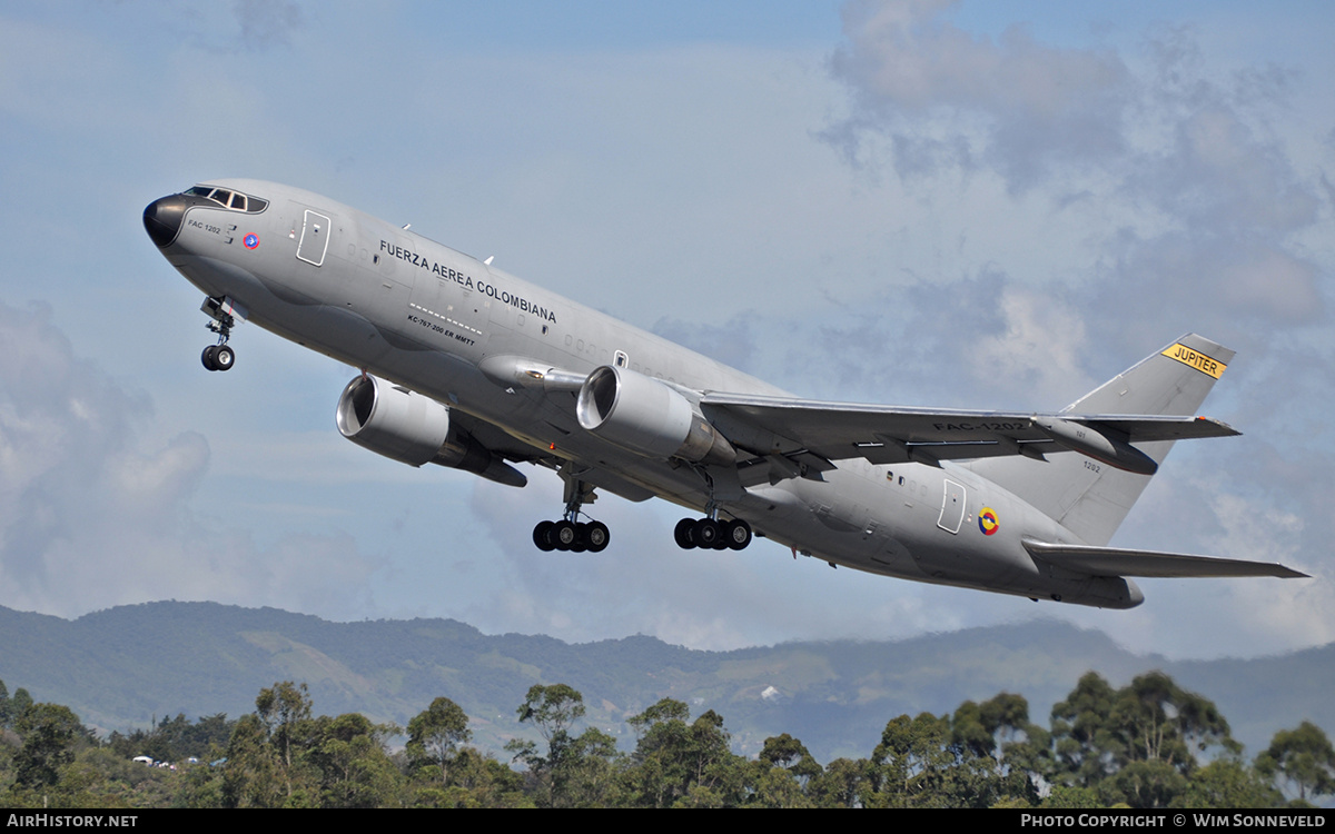 Aircraft Photo of FAC1202 | Boeing KC-767/MMTT Jupiter (767-2J6ER) | Colombia - Air Force | AirHistory.net #678248