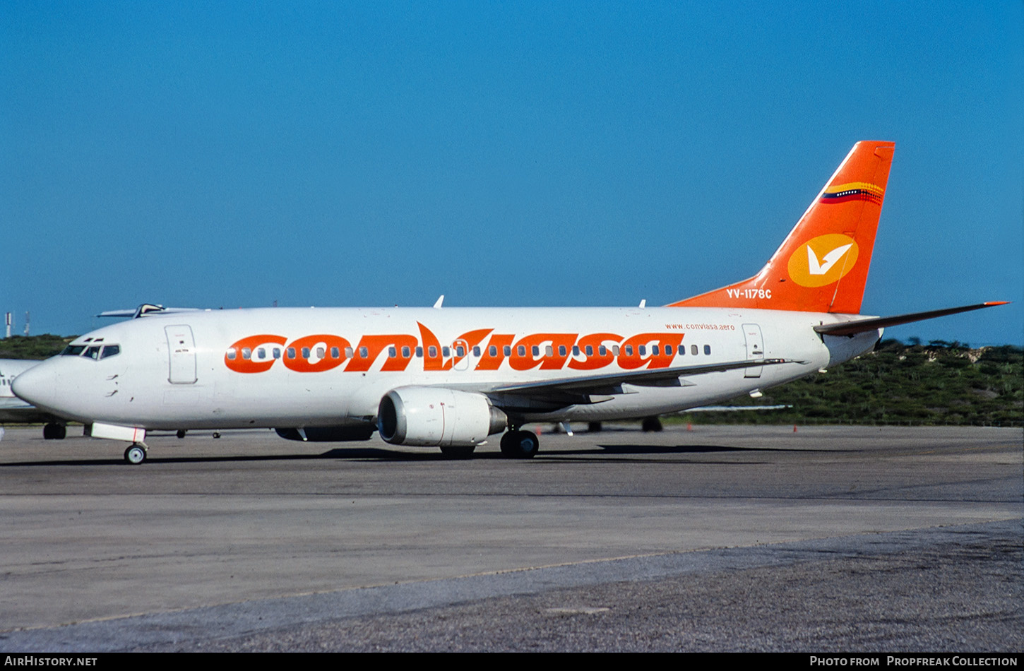 Aircraft Photo of YV-1178C | Boeing 737-33A | Conviasa | AirHistory.net #678253