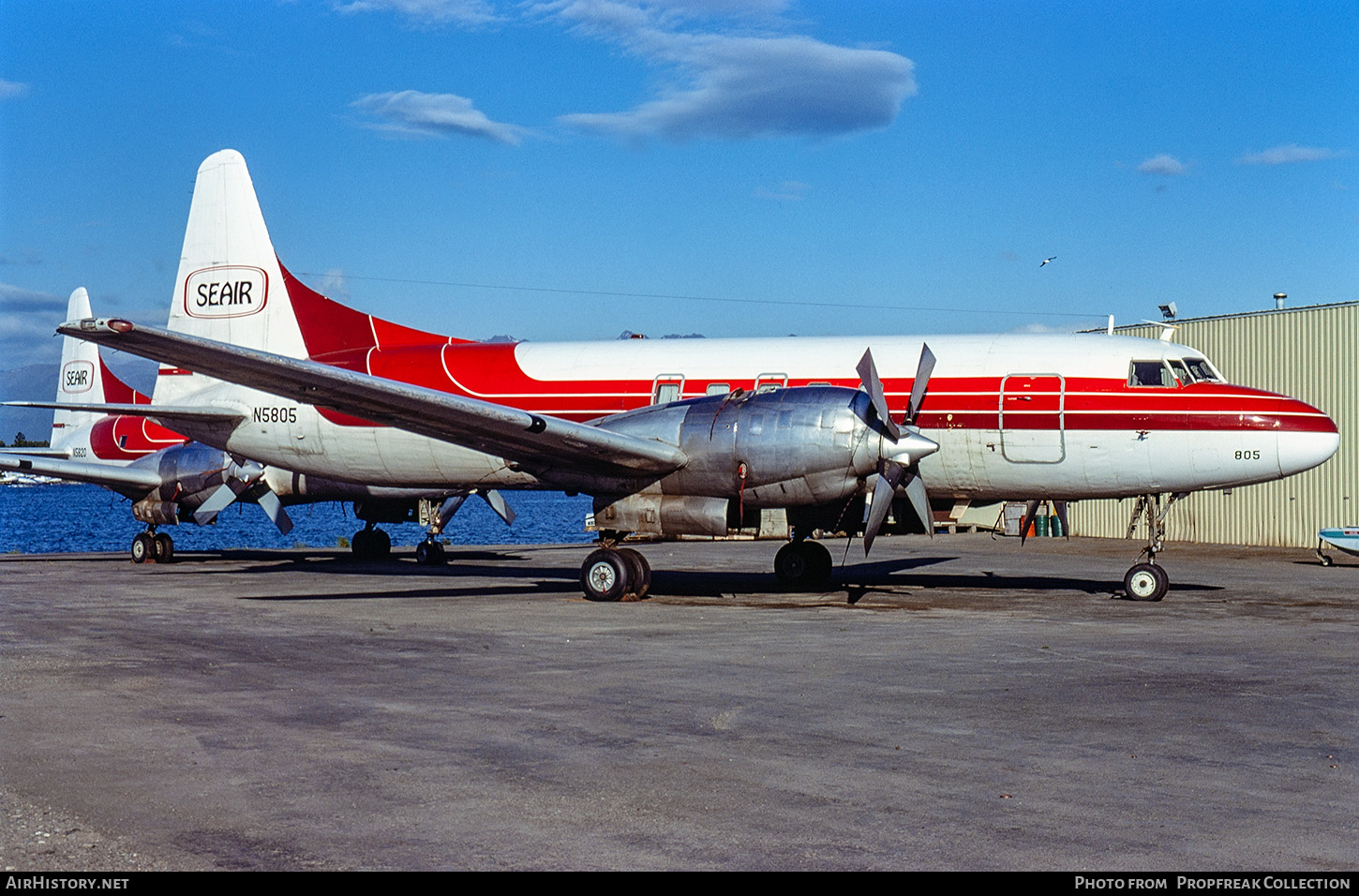 Aircraft Photo of N5805 | Convair 580 | Seair Alaska Airlines | AirHistory.net #678257