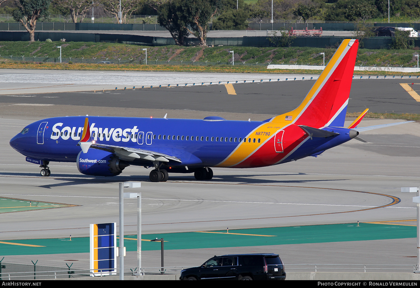 Aircraft Photo of N8779Q | Boeing 737-8 Max 8 | Southwest Airlines | AirHistory.net #678267